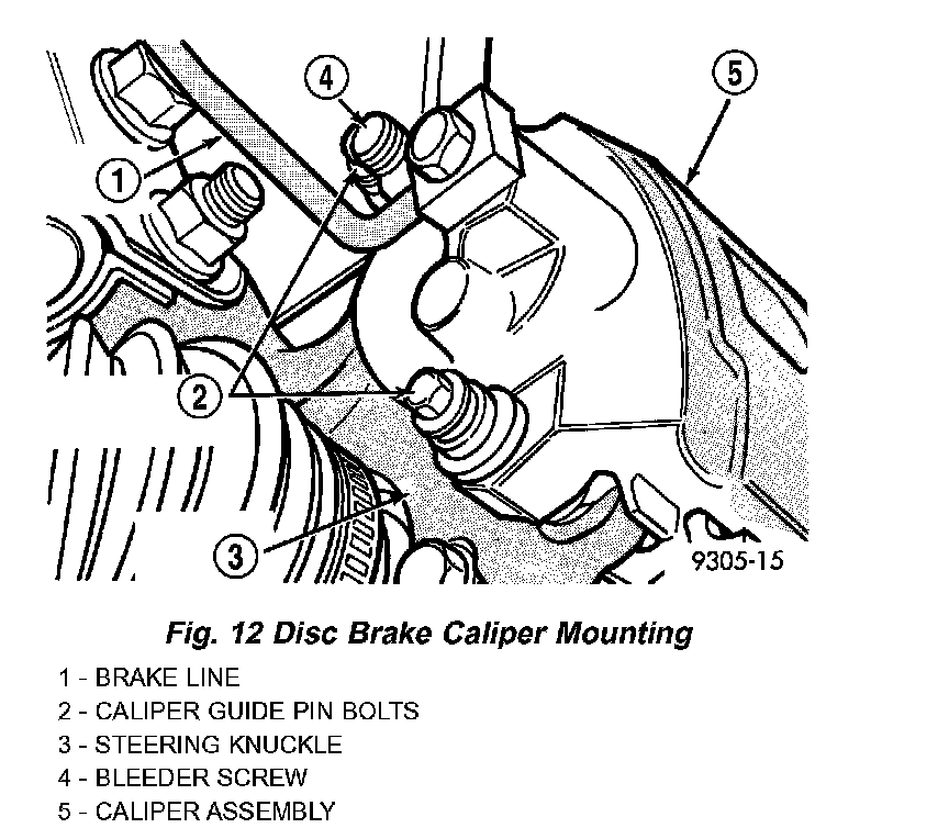 Factory diagram — Front Steering Knuckle
