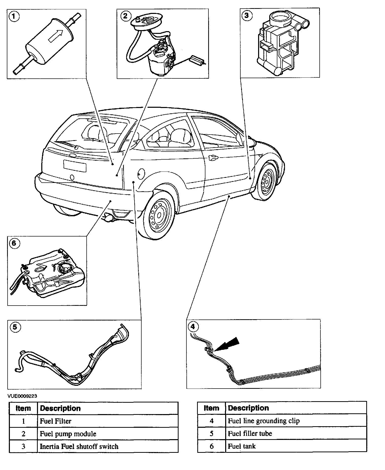 Factory diagram — Fuel Filter