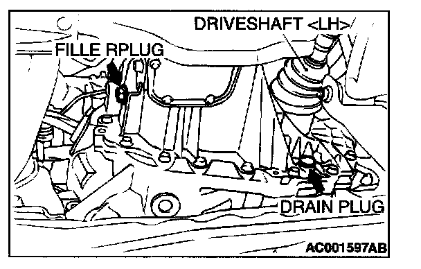 Factory diagram — Drain Plug