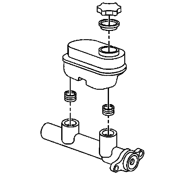 Factory diagram — Brake Master Cylinder