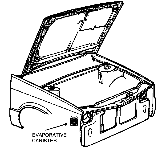 Factory diagram — Evaporative Emission Control Canister