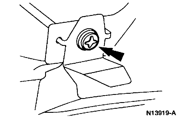 Factory diagram — Rear Door Latch