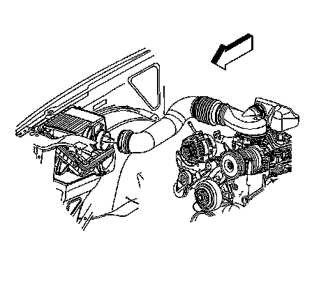 Factory diagram — Radiator Hose