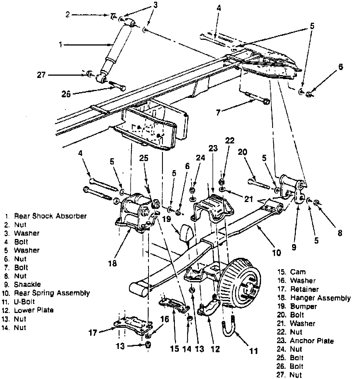 Factory diagram — Suspension Spring ( Coil / Leaf )