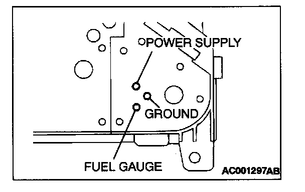 Factory diagram — Fuel Gauge