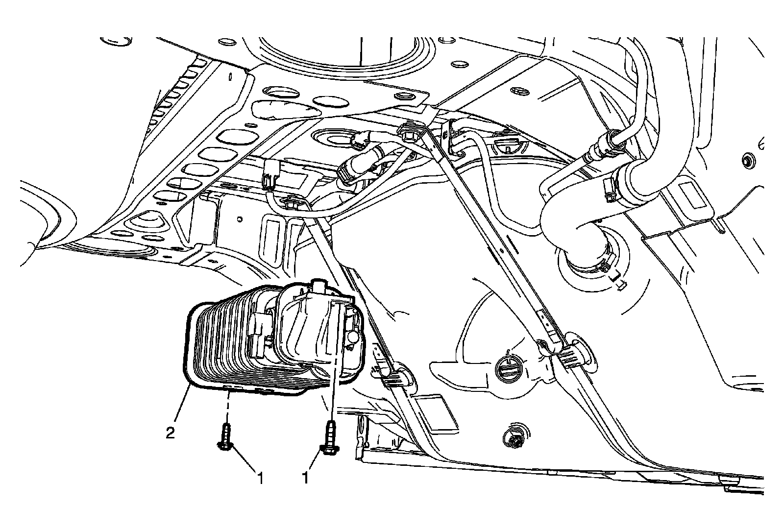 Factory diagram — Evaporative Emission Control Canister