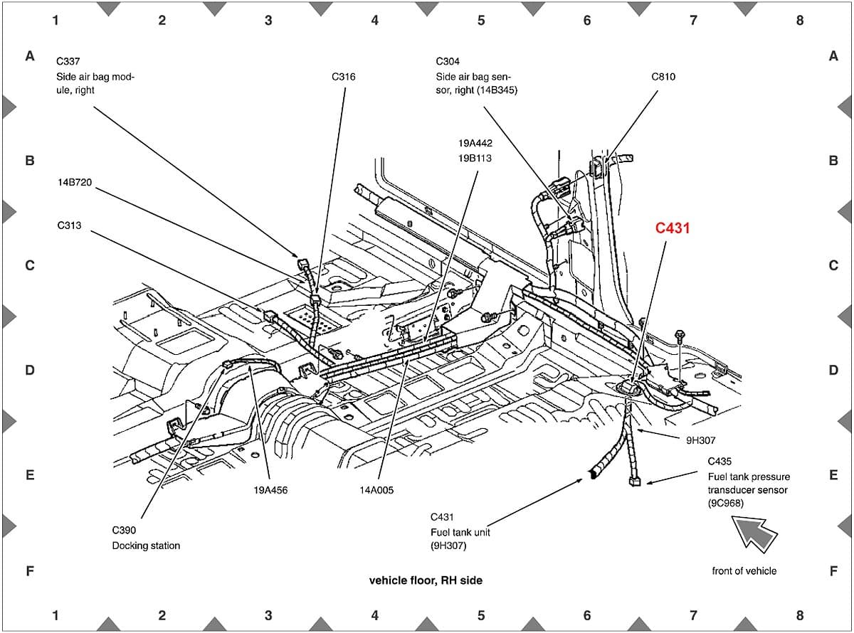 Factory diagram — Fuel Pump