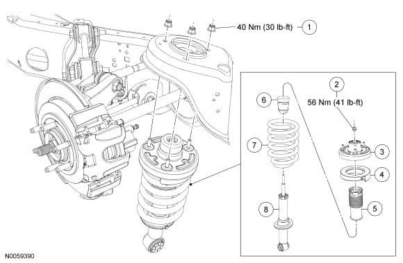 Factory diagram — Suspension Spring ( Coil / Leaf )