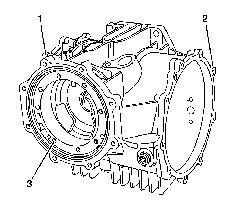 Factory diagram — Differential Axle Housing