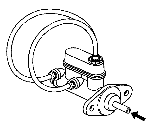 Factory diagram — Brake Master Cylinder