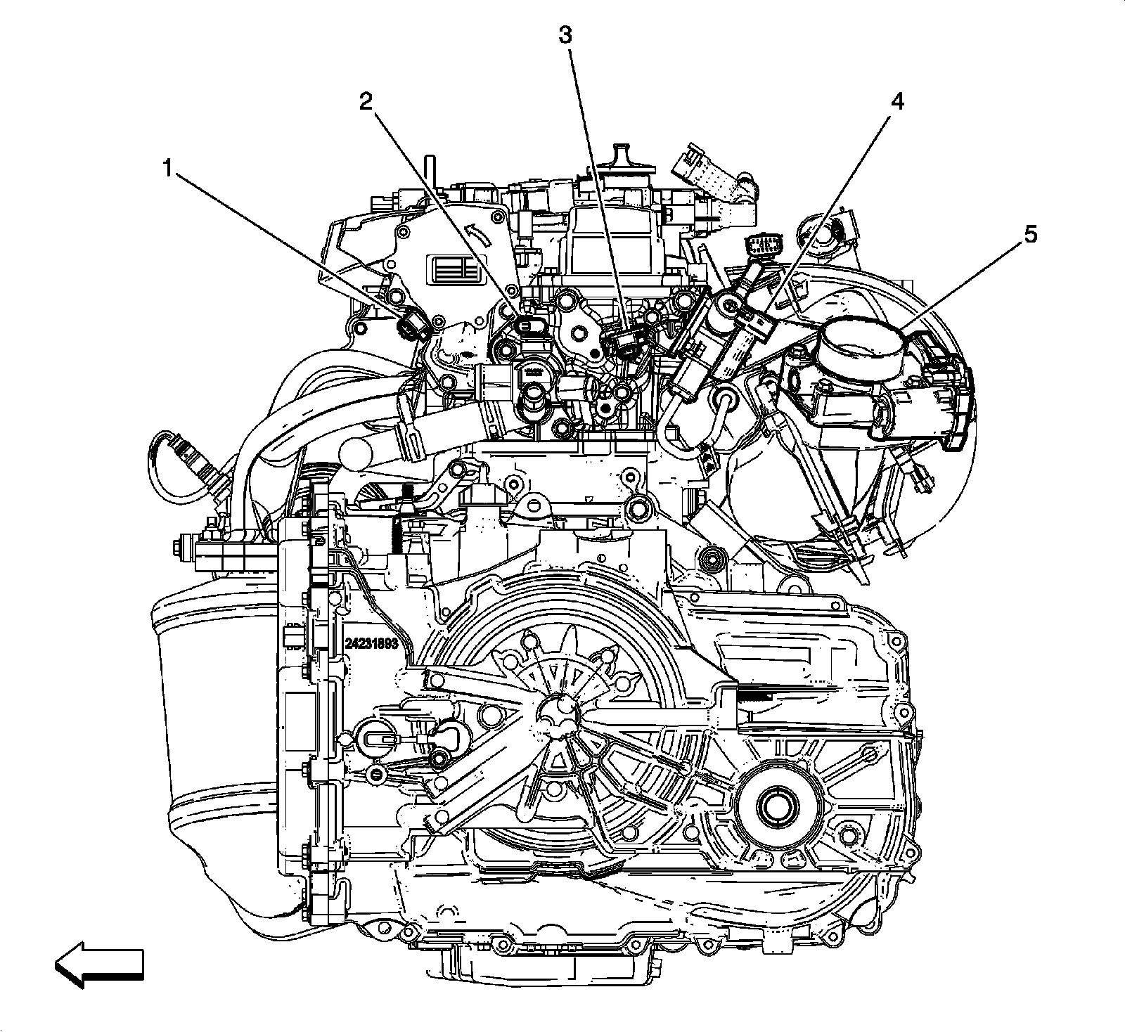 Factory diagram — Throttle Body