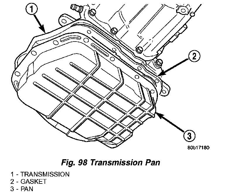 Factory diagram — Fluid Filter - A/T
