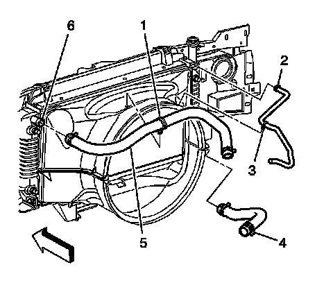 Factory diagram — Radiator