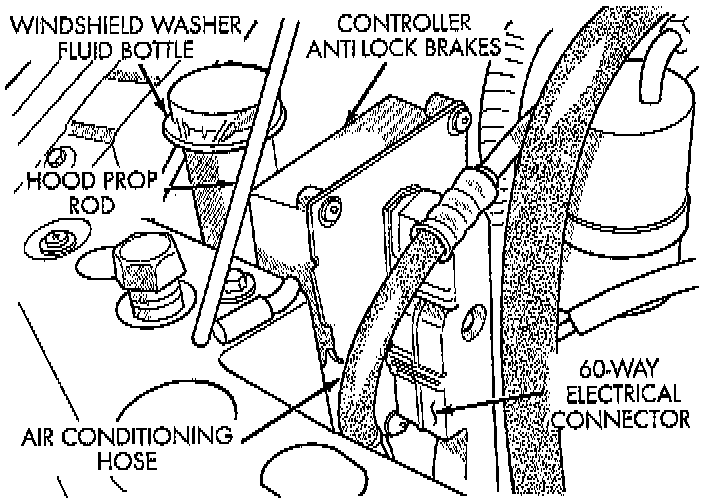 Factory diagram — Electronic Brake Control Module