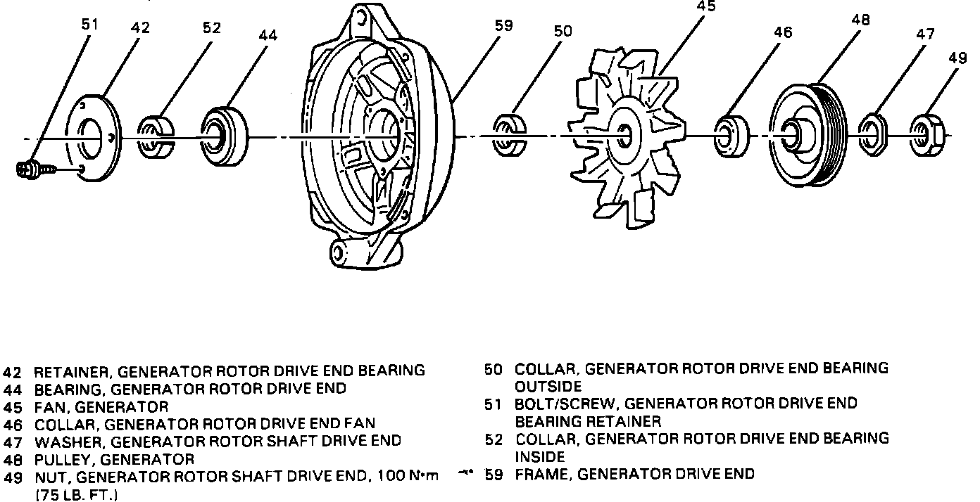 Factory diagram — CS Series Alternator Repair