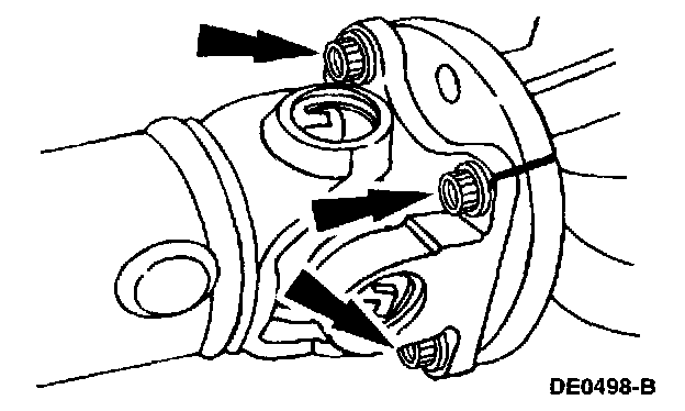 Factory diagram — Differential Axle Housing