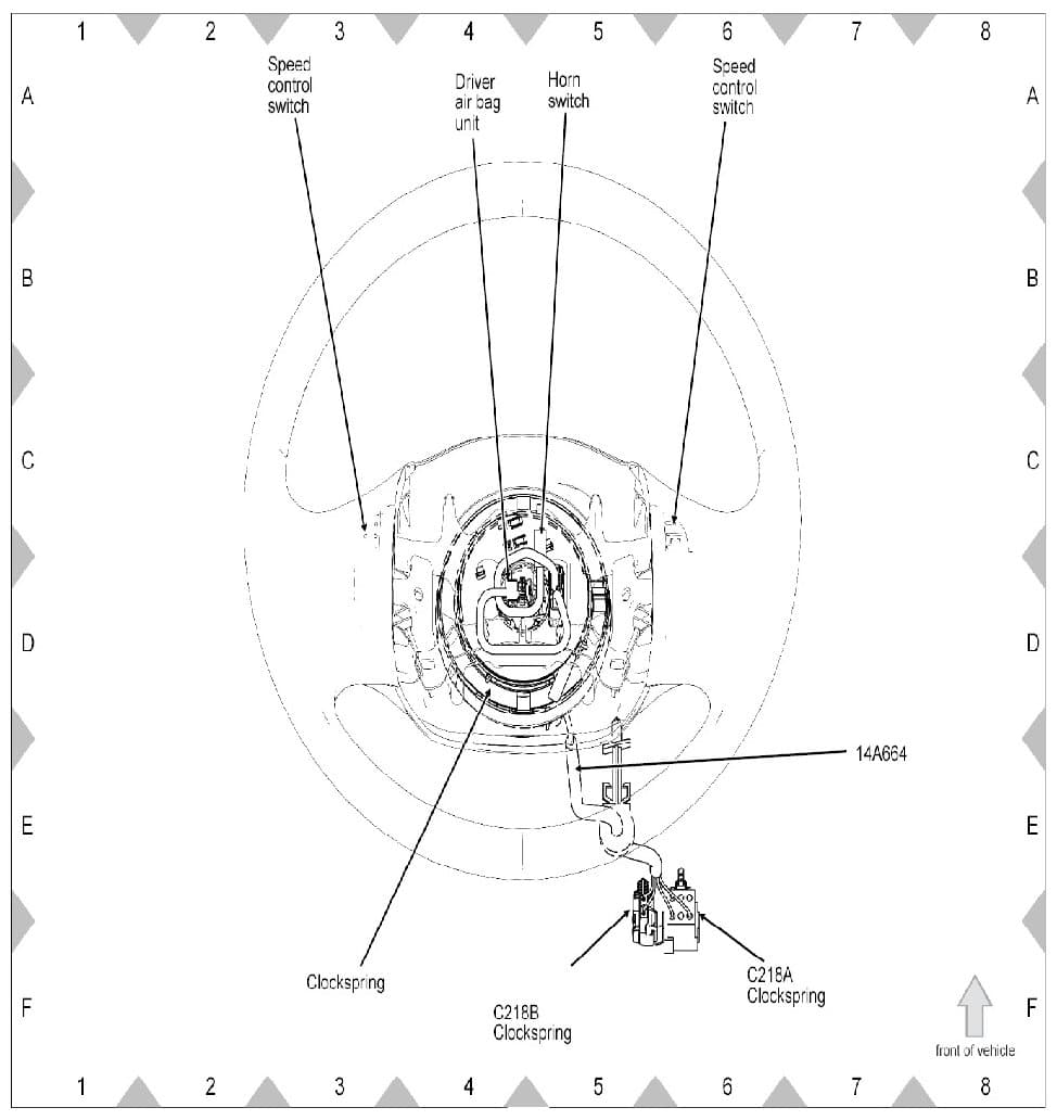 Factory diagram — Cruise Control Switch