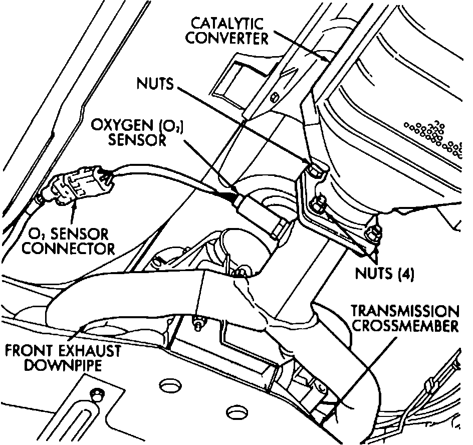 Factory diagram — Oxygen Sensor