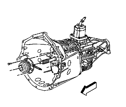 Factory diagram — Clutch Slave Cylinder