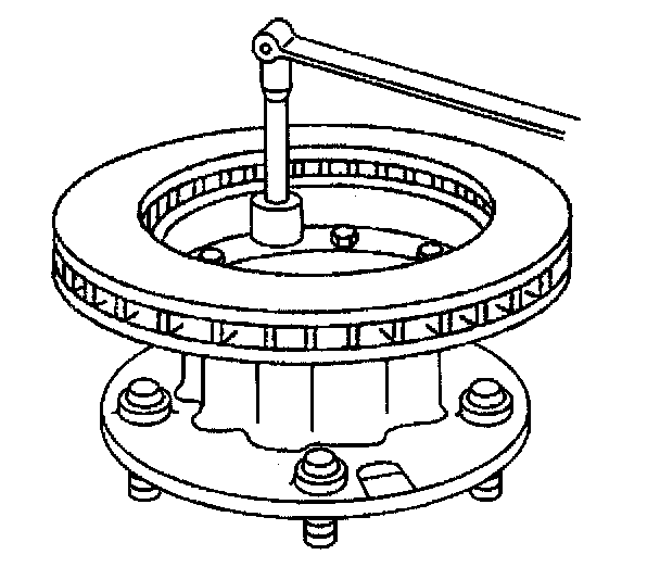 Factory diagram — Brake Rotor/Disc