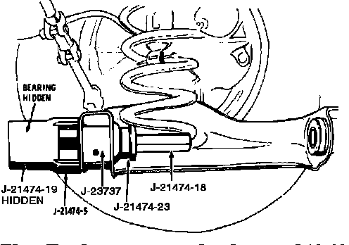 Factory diagram — Lower Control Arm & Bushing
