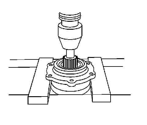 Factory diagram — Pinion Bearing