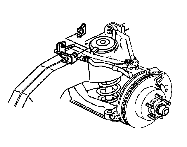 Factory diagram — Brake Hose/Line