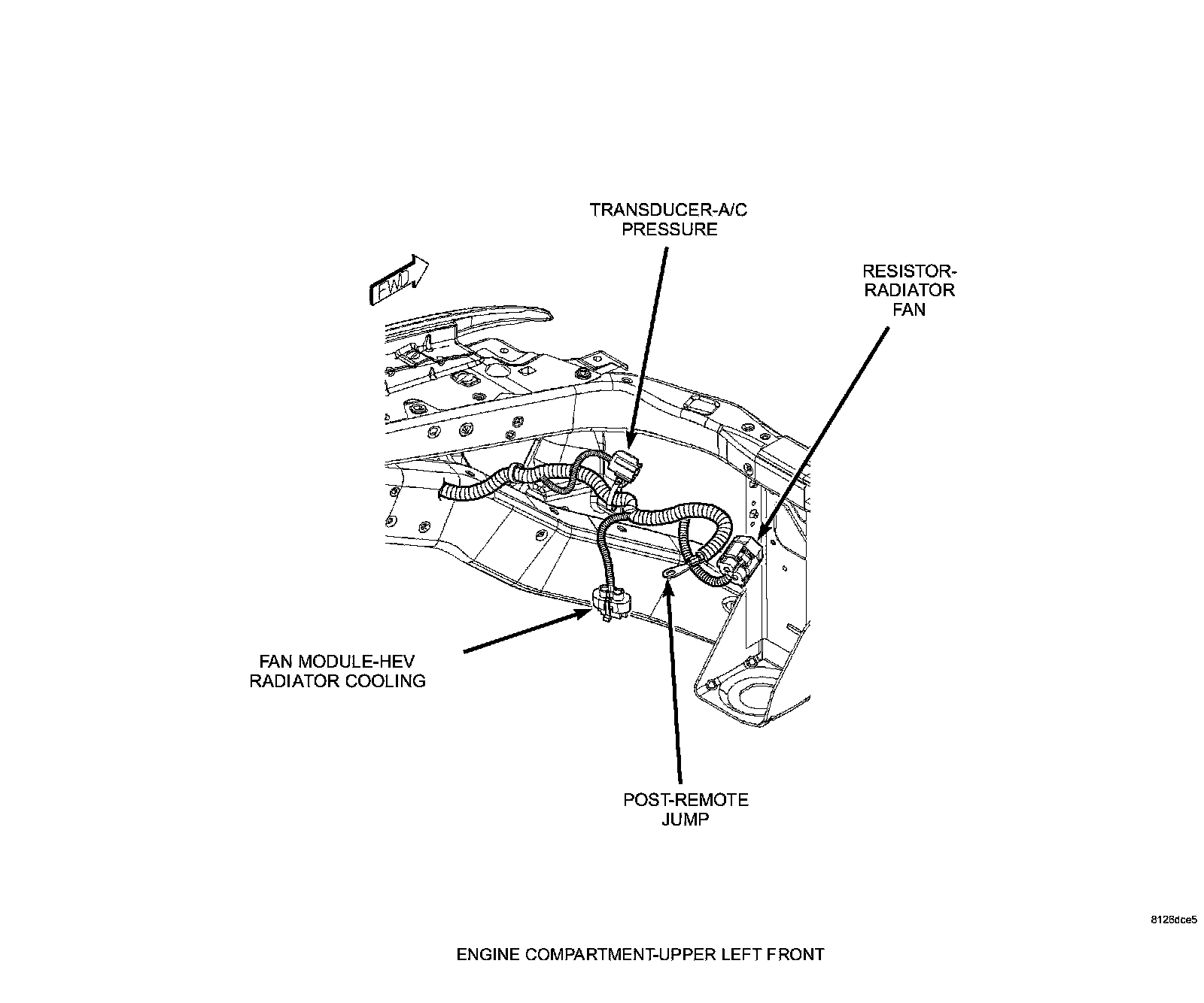 Factory diagram — Wheel Speed Sensor