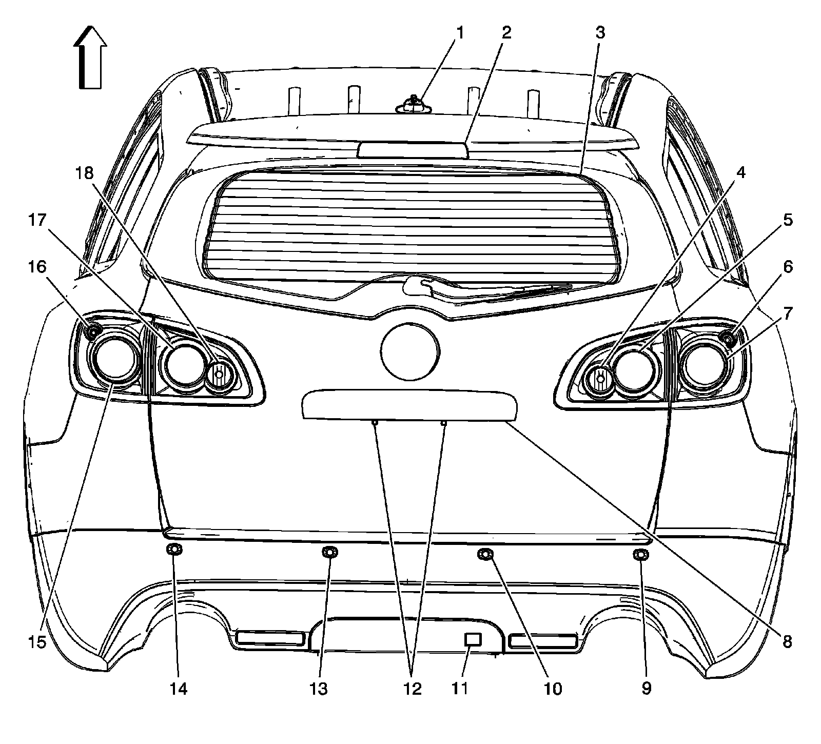 Factory diagram — Rear Vision Camera
