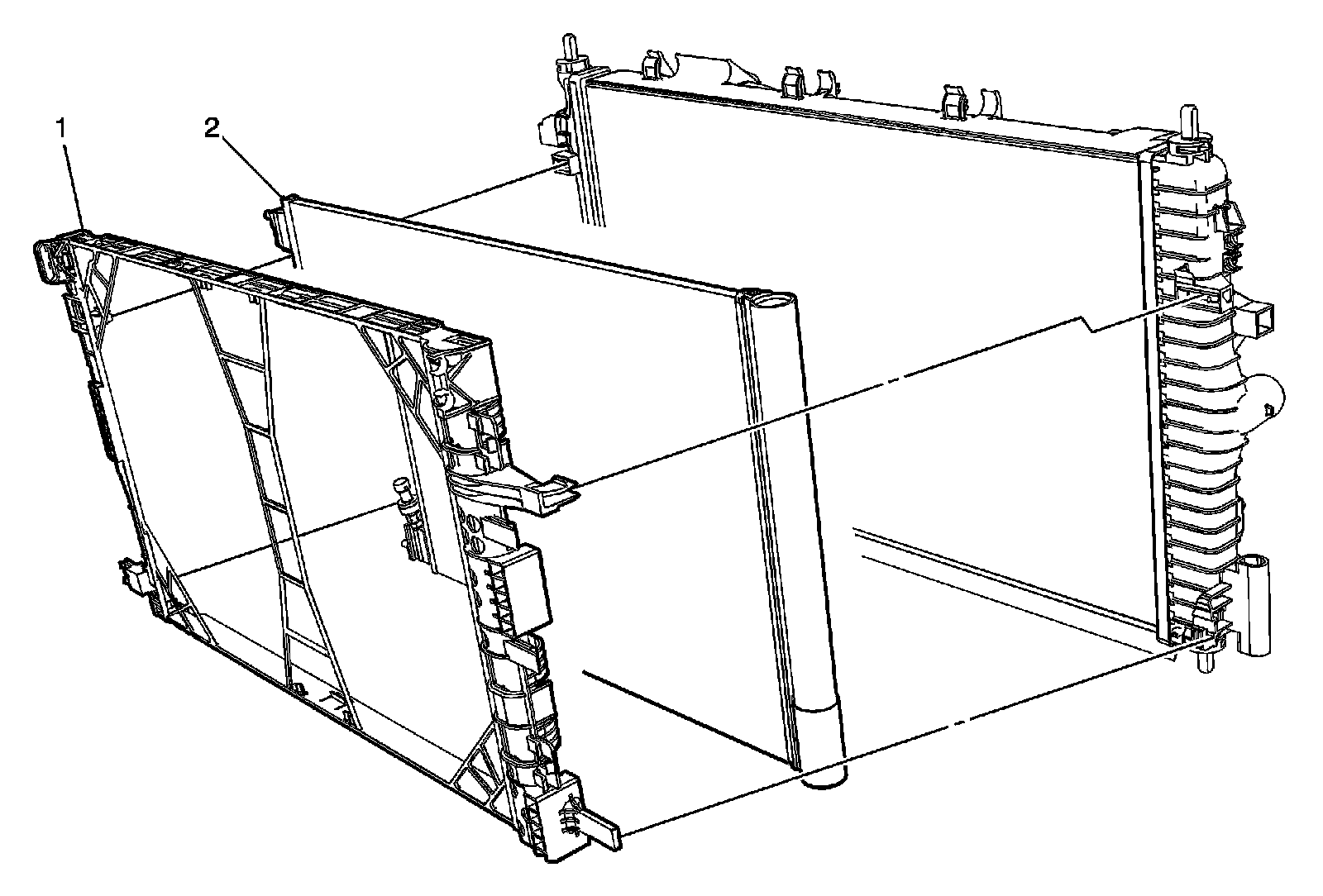 Factory diagram — Condenser HVAC