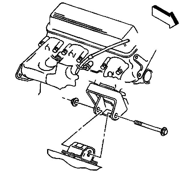 Factory diagram — Engine Mount