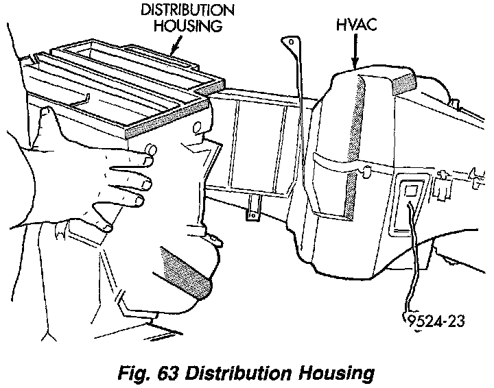 Factory diagram — Evaporator Core