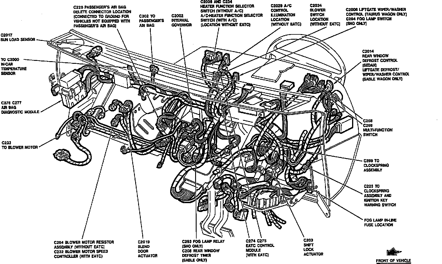Factory diagram — Control Assembly