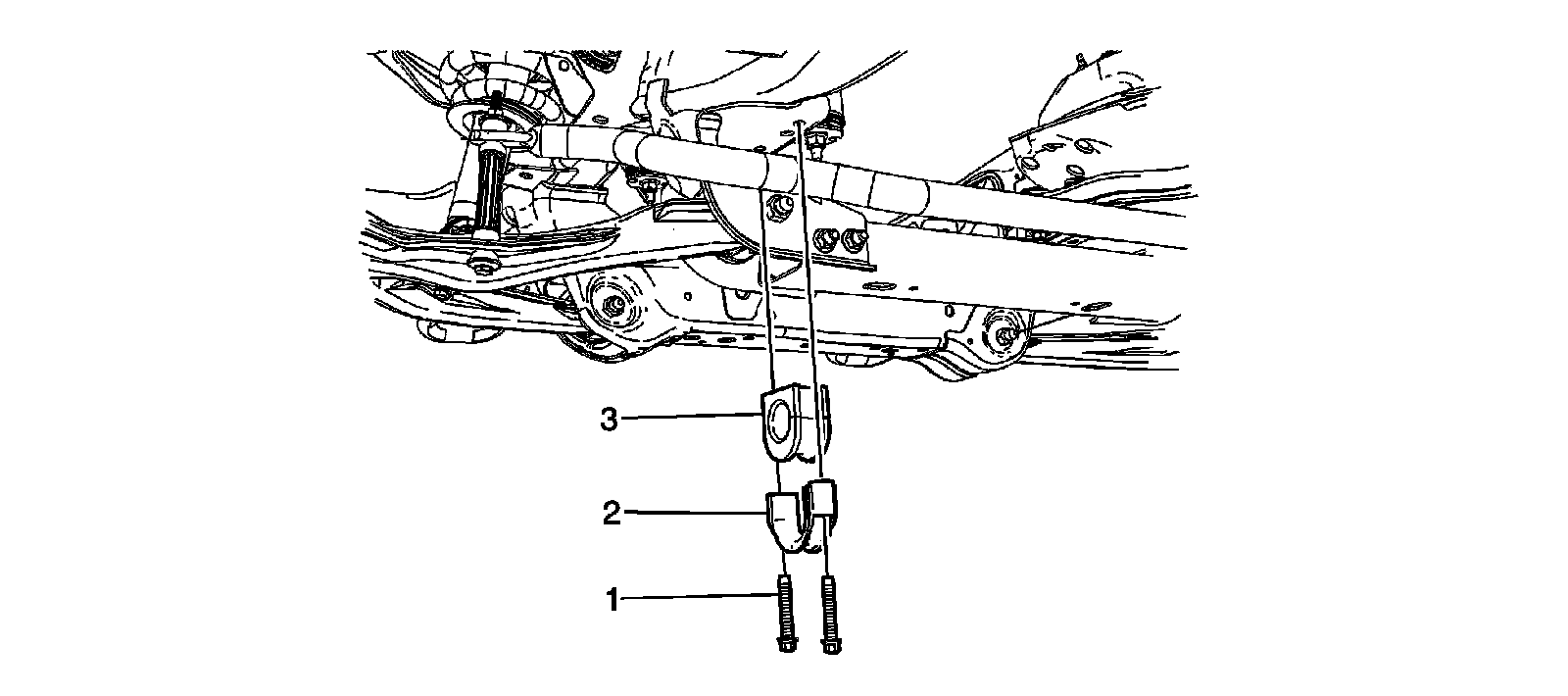 Factory diagram — Stabilizer Bushing