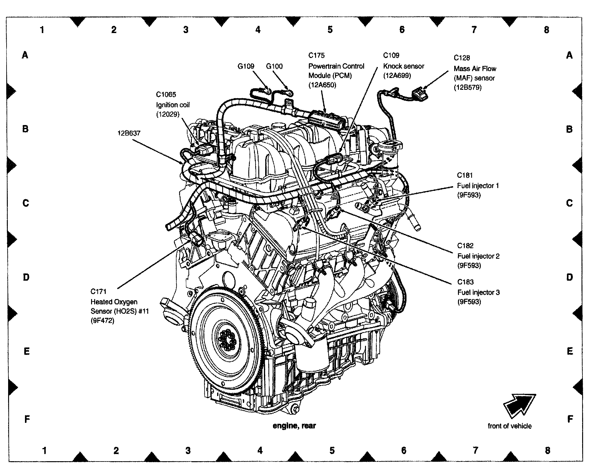 Factory diagram — Air Flow Meter/Sensor