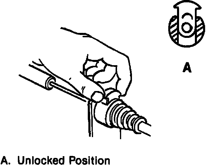 Factory diagram — Cruise Control Servo Cable