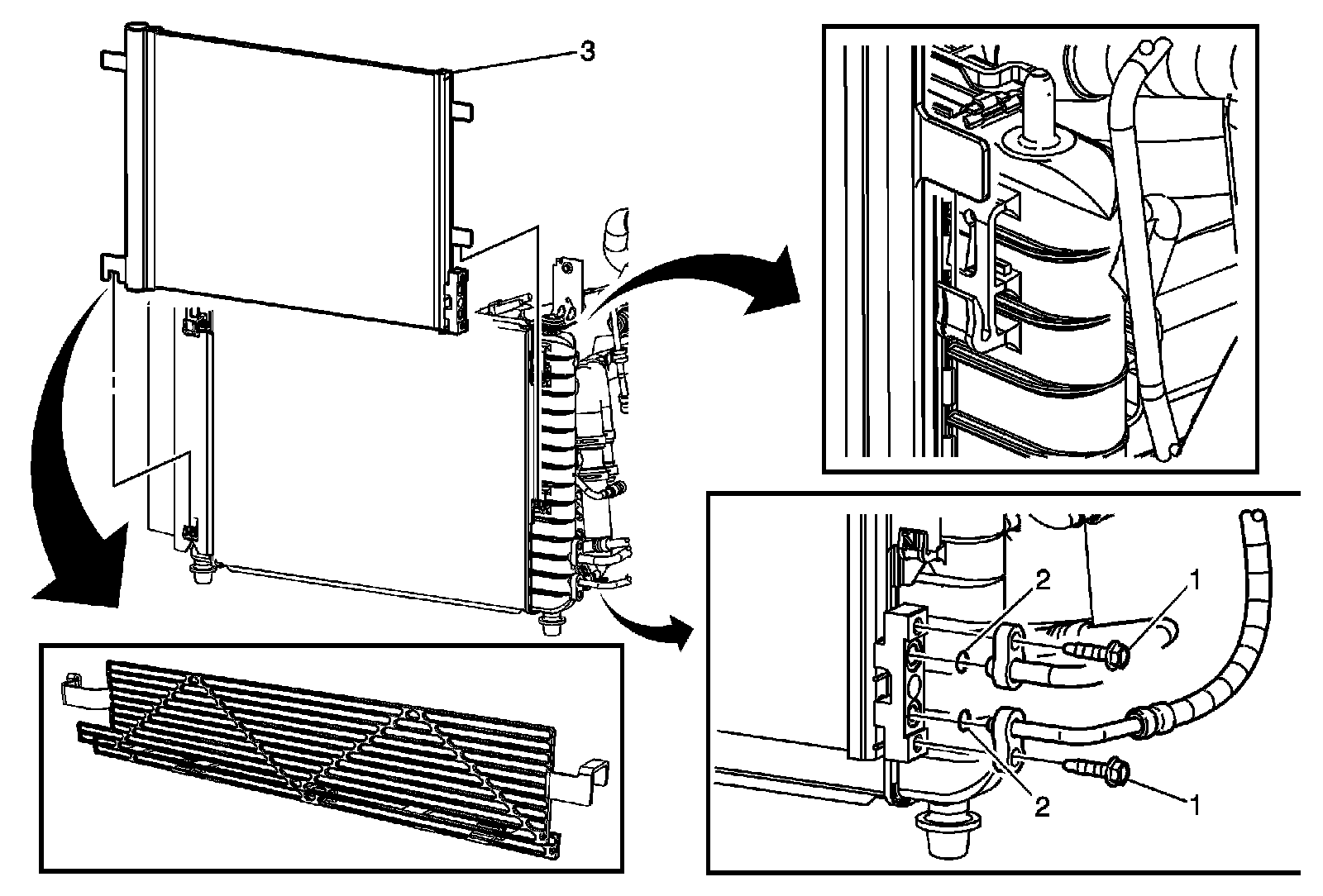 Factory diagram — Condenser HVAC