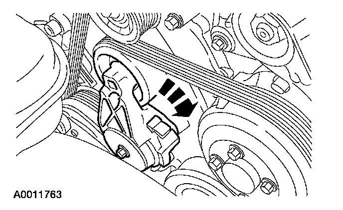Factory diagram — Drive Belt