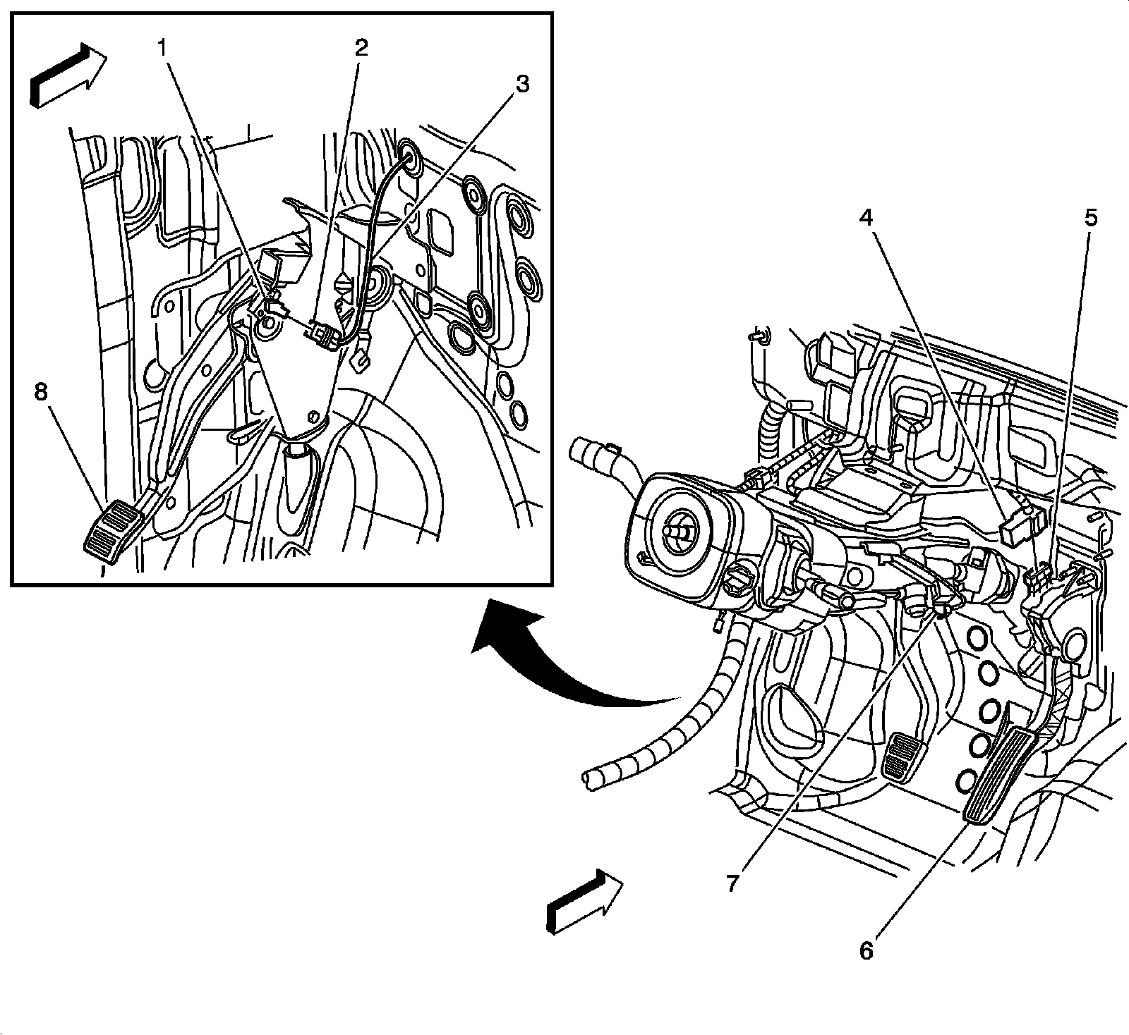 Factory diagram — Shift Interlock Solenoid