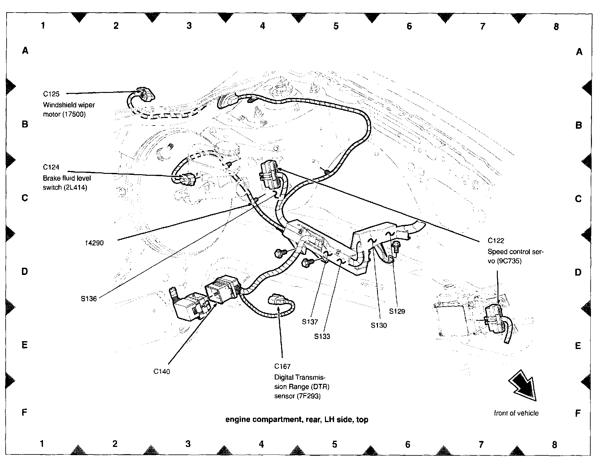 Factory diagram — Cruise Control Servo