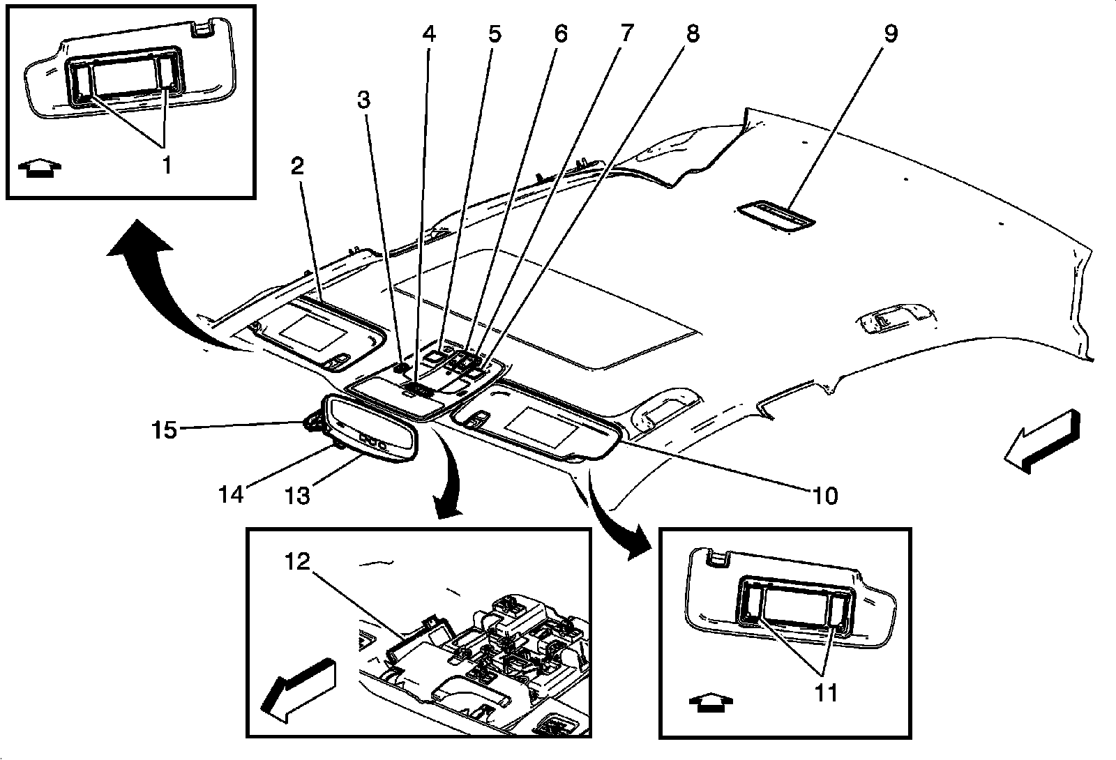 Factory diagram — Keyless Entry Receiver