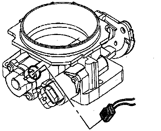Factory diagram — Throttle Body