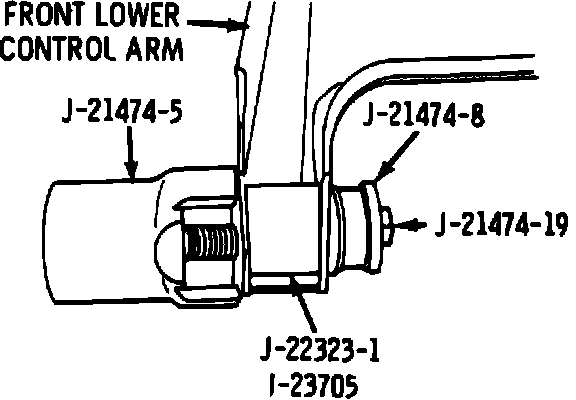 Factory diagram — Control Arm Bushing