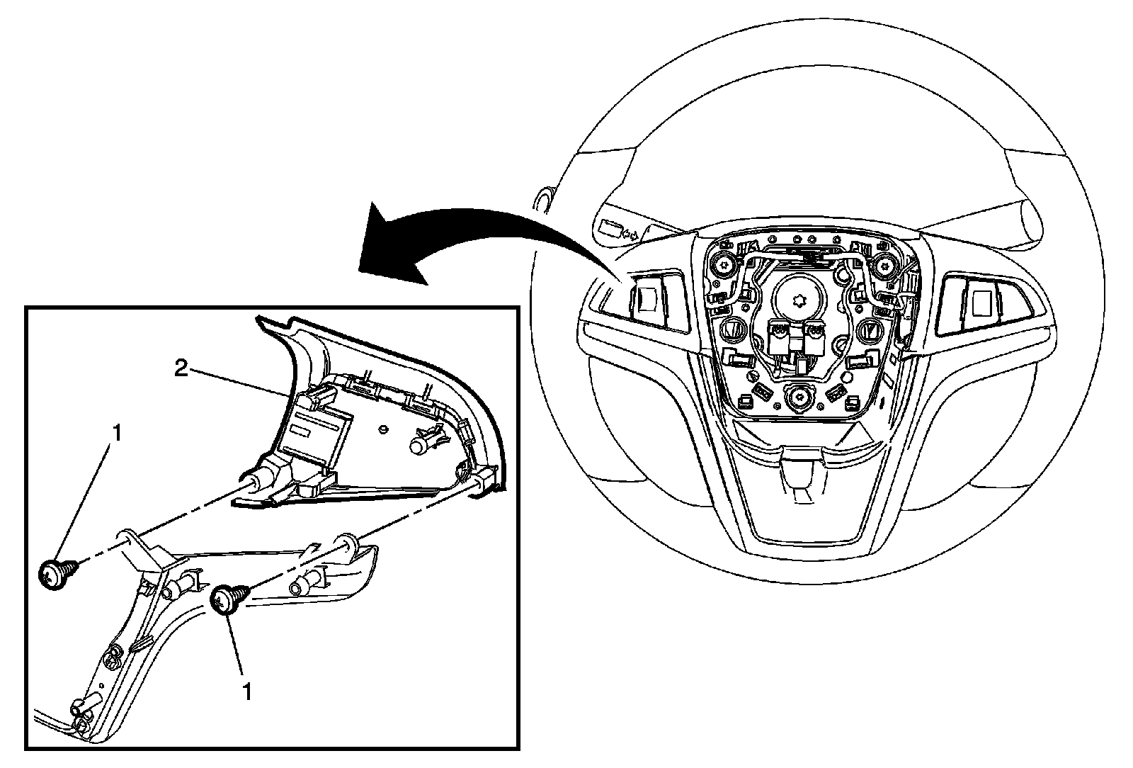 Factory diagram — Cruise Control Switch