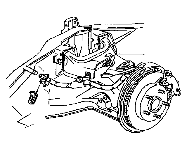 Factory diagram — Brake Hose/Line