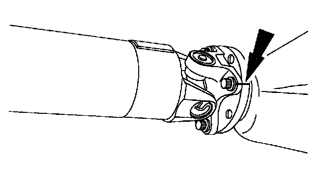 Factory diagram — Drive/Propeller Shaft