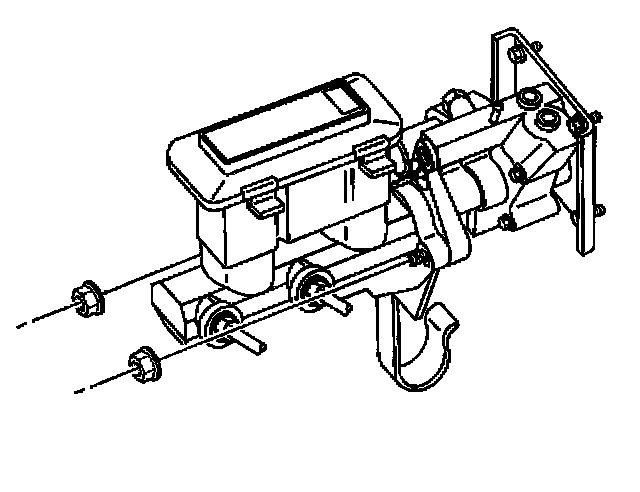 Factory diagram — Hydraulic Brake Booster