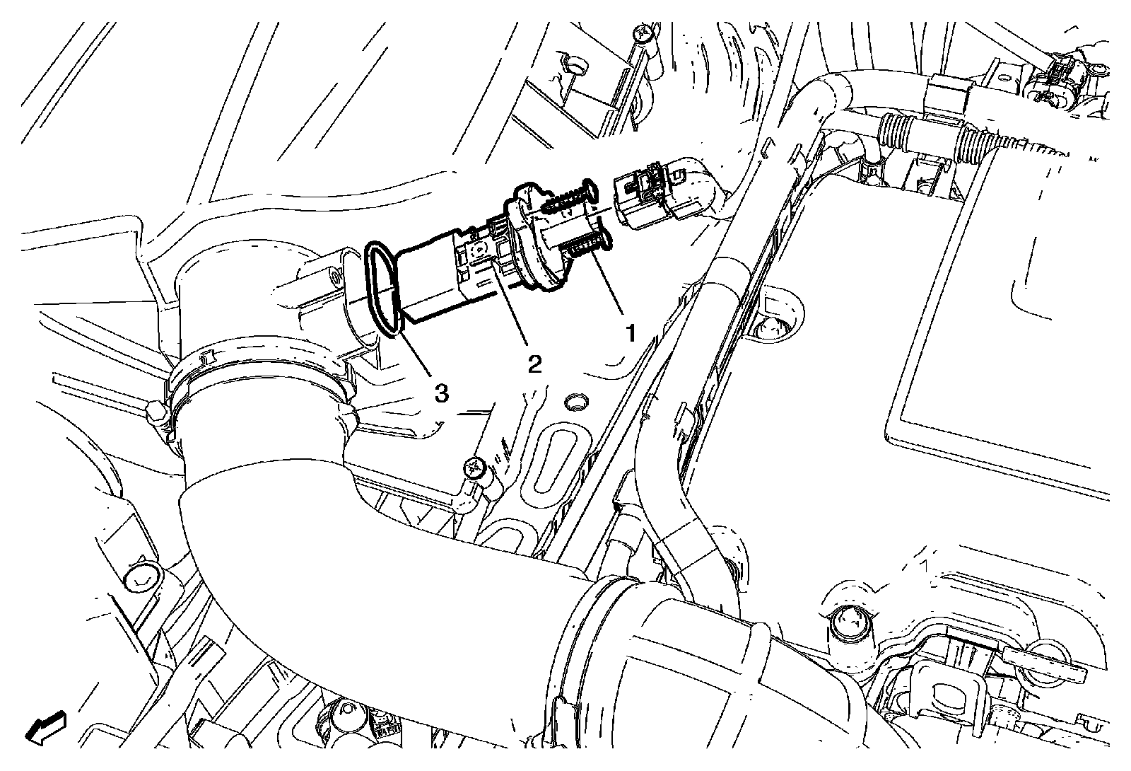 Factory diagram — Air Flow Meter/Sensor