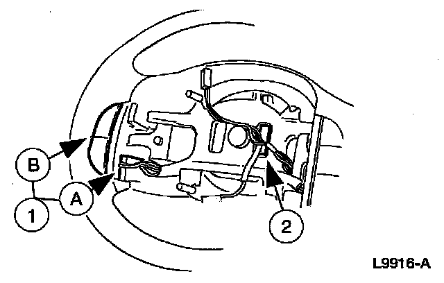 Factory diagram — Cruise Control Switch