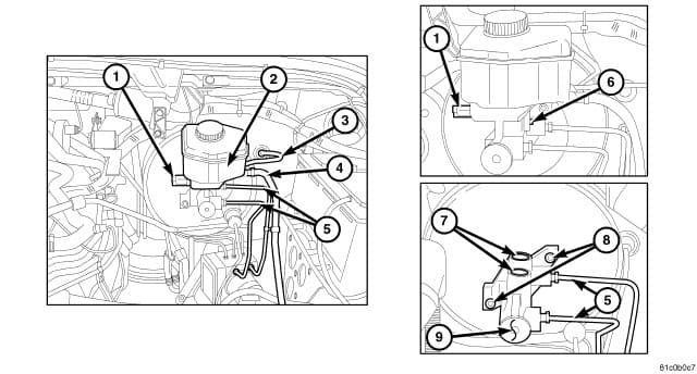 Factory diagram — Removal and Replacement